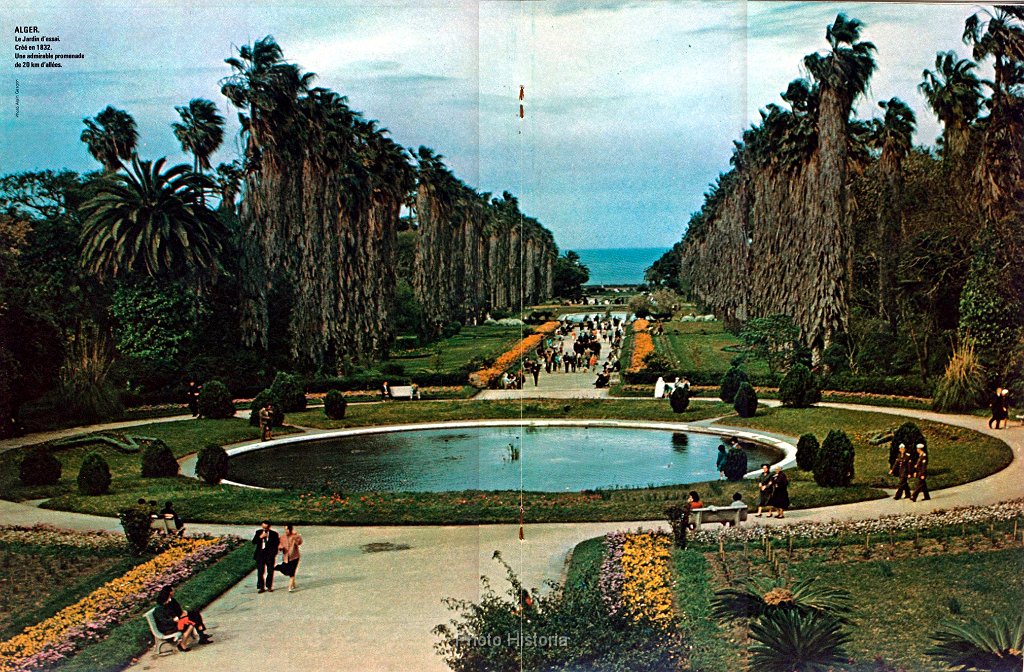 jardin d essai alger cree en 1832.jpg - Jardin d'Essai à Alger créé en 1832.